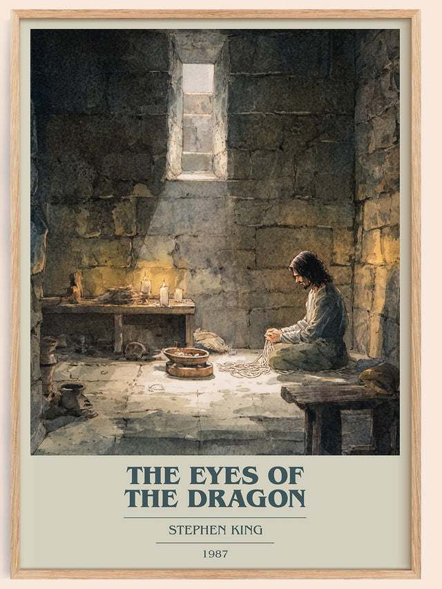 The Eyes Of The Dragon Book Cover Poster by Stephen King