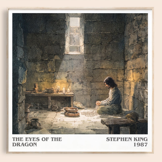 The Eyes Of The Dragon Literary Art Print by Stephen King