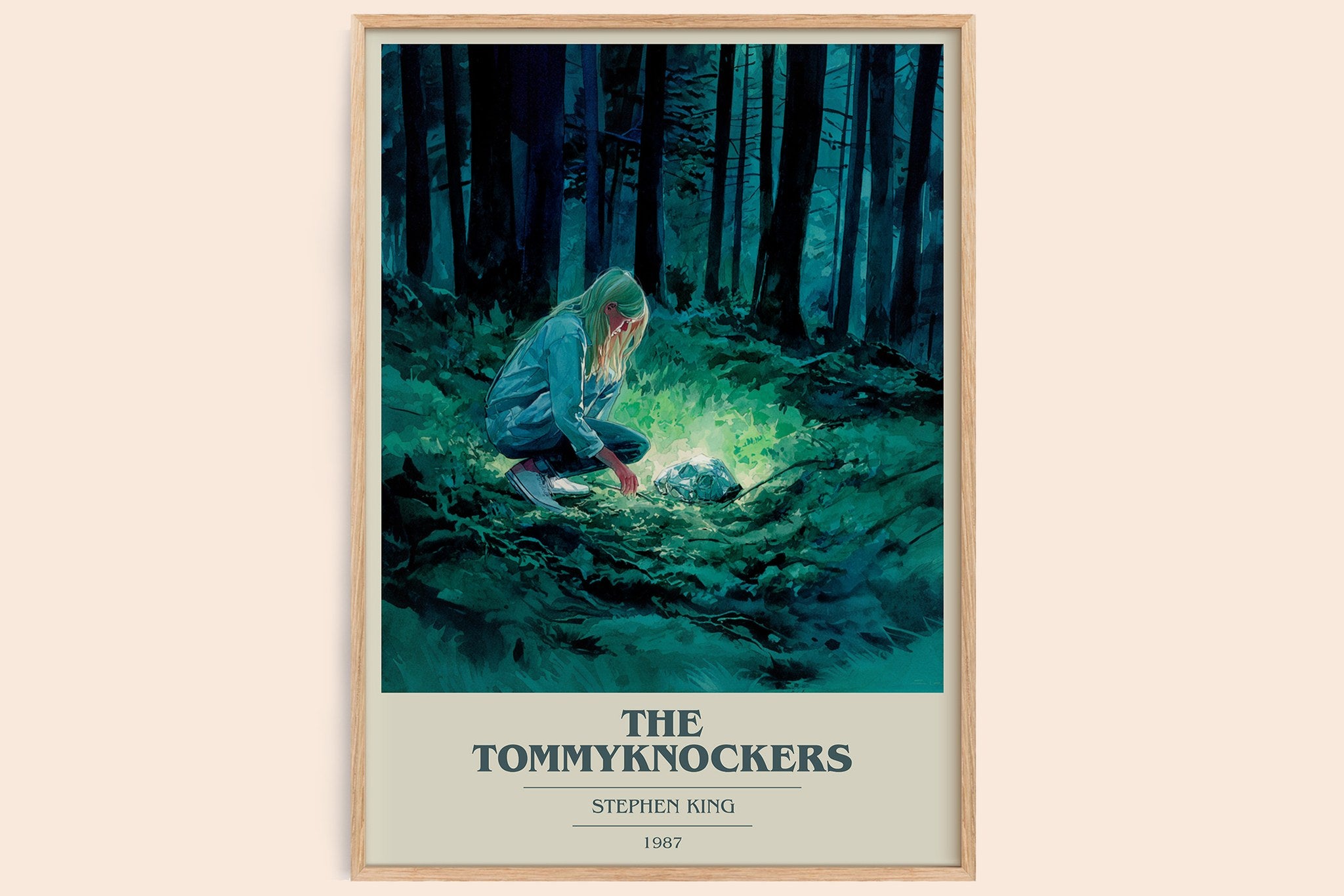 The Tommyknockers Book Cover Poster by Stephen King