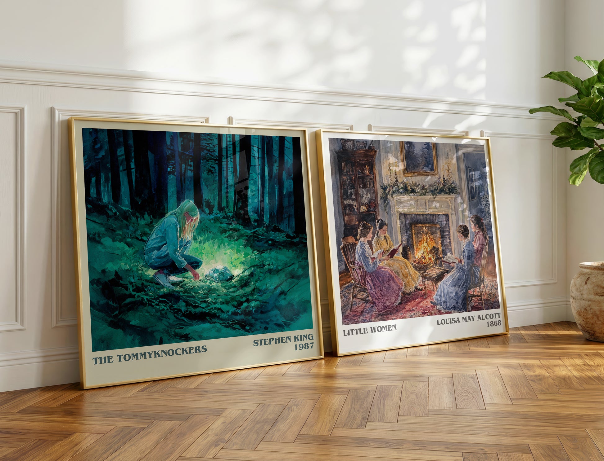 The Tommyknockers book poster packaging – museum-quality print rolled in protective tube