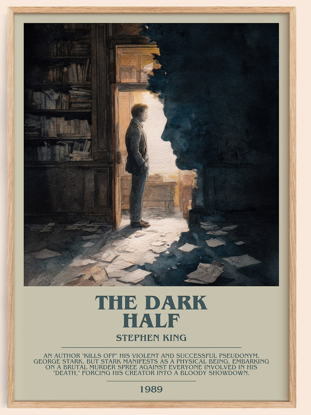 The Dark Half Bookish Wall Art by Stephen King