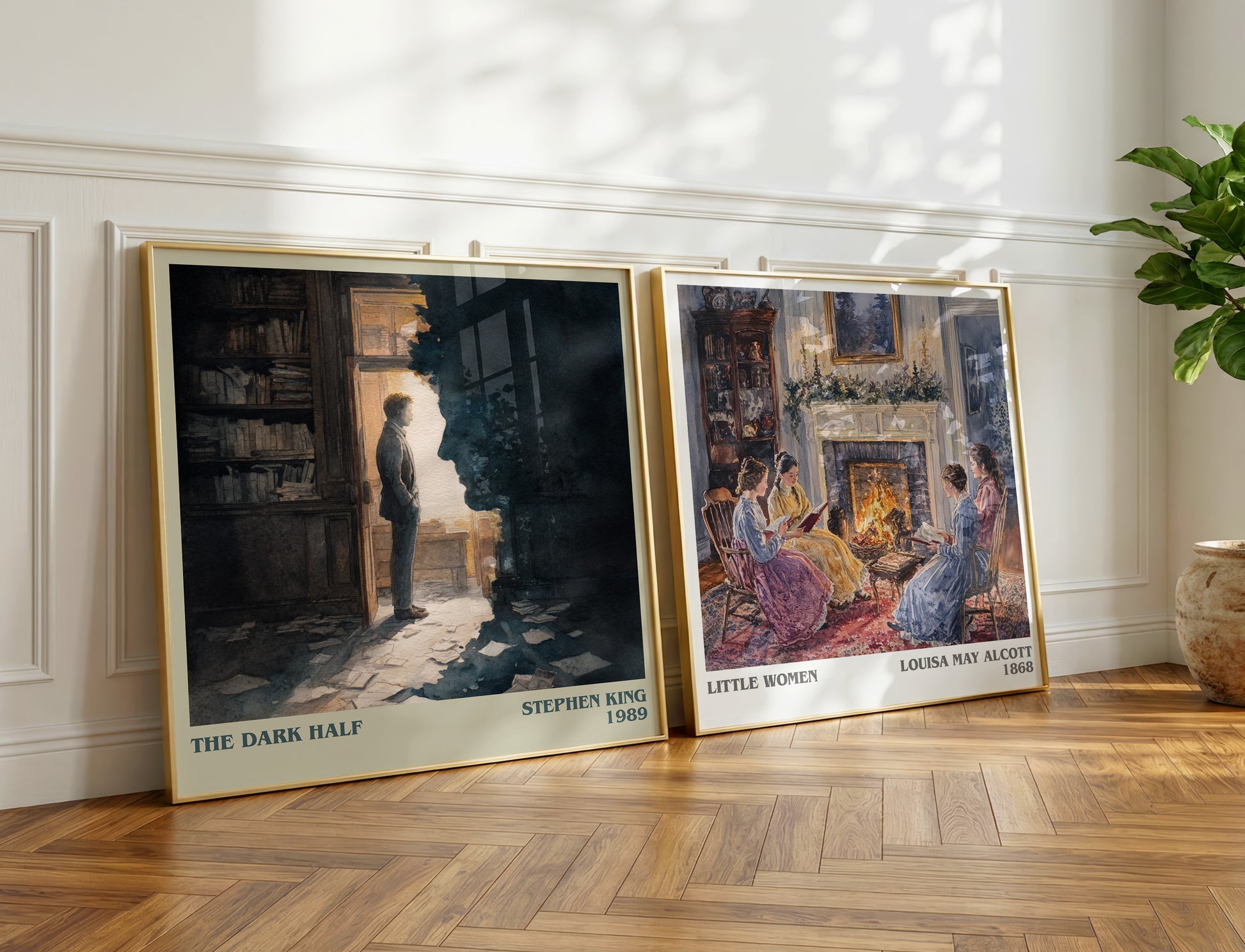 The Dark Half book poster packaging – museum-quality print rolled in protective tube