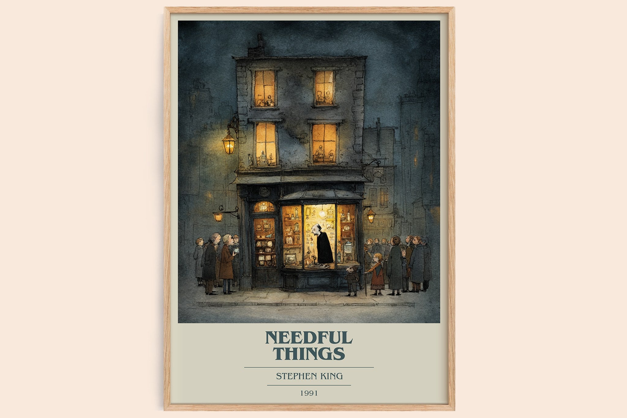 Needful Things Book Cover Poster by Stephen King