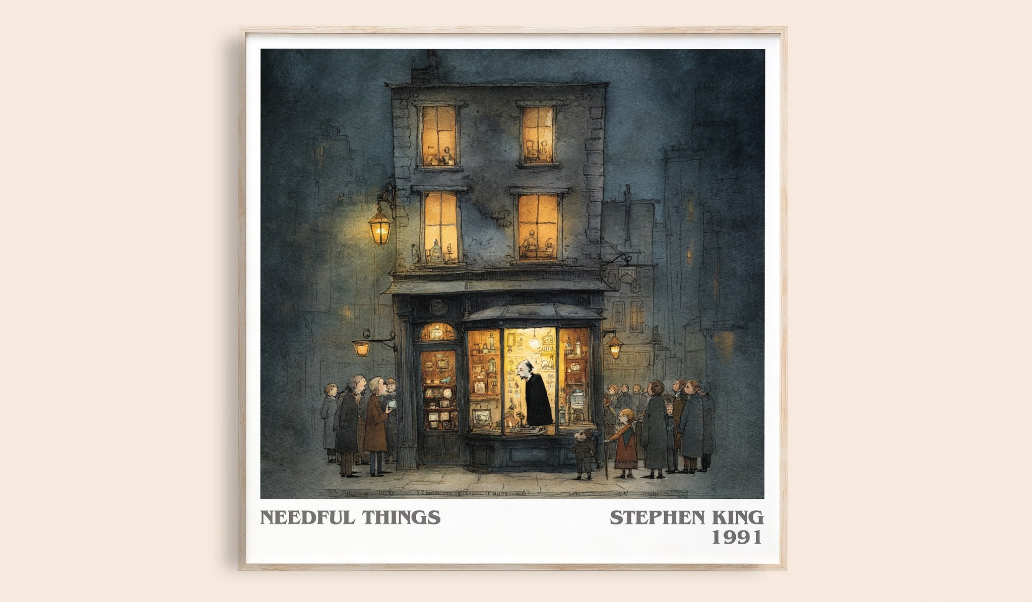 Needful Things Literary Art Print by Stephen King