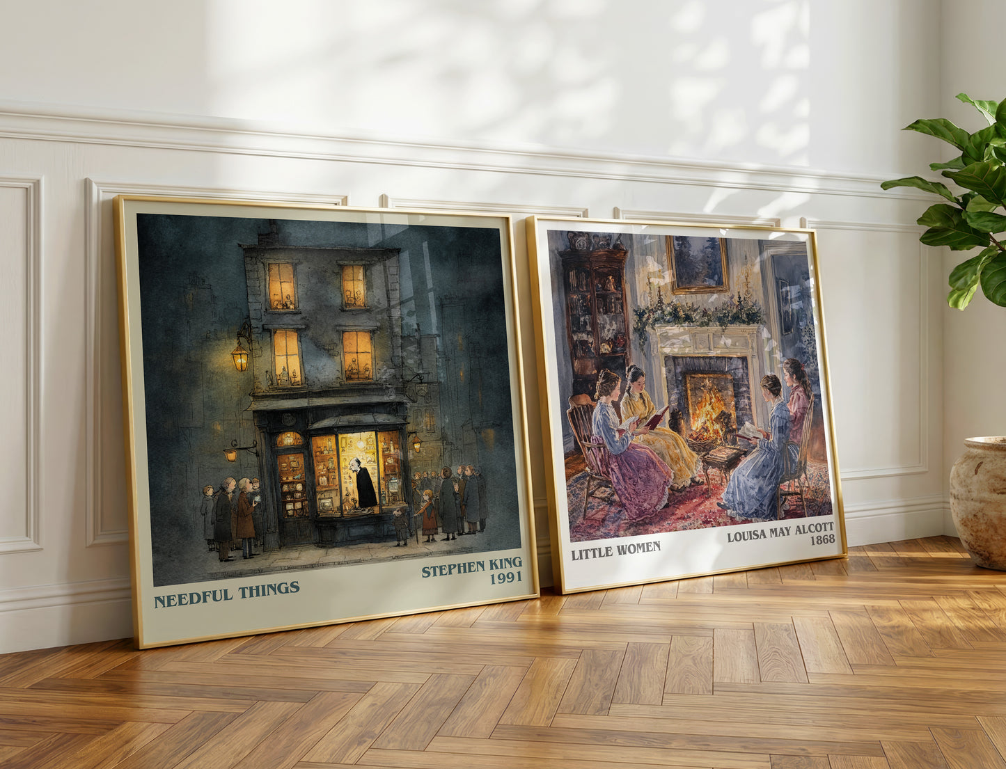 Needful Things book poster packaging – museum-quality print rolled in protective tube
