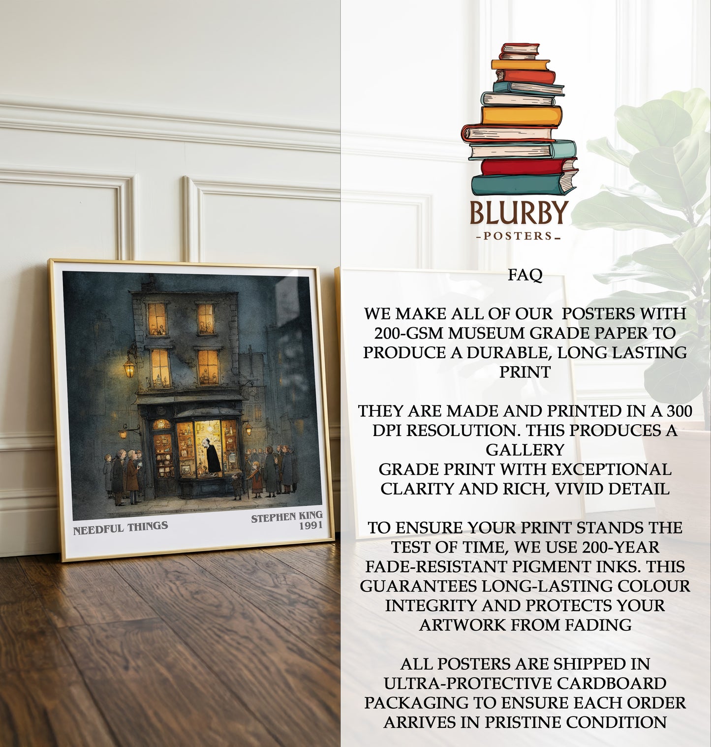 Needful Things Literary Art Print by Stephen King