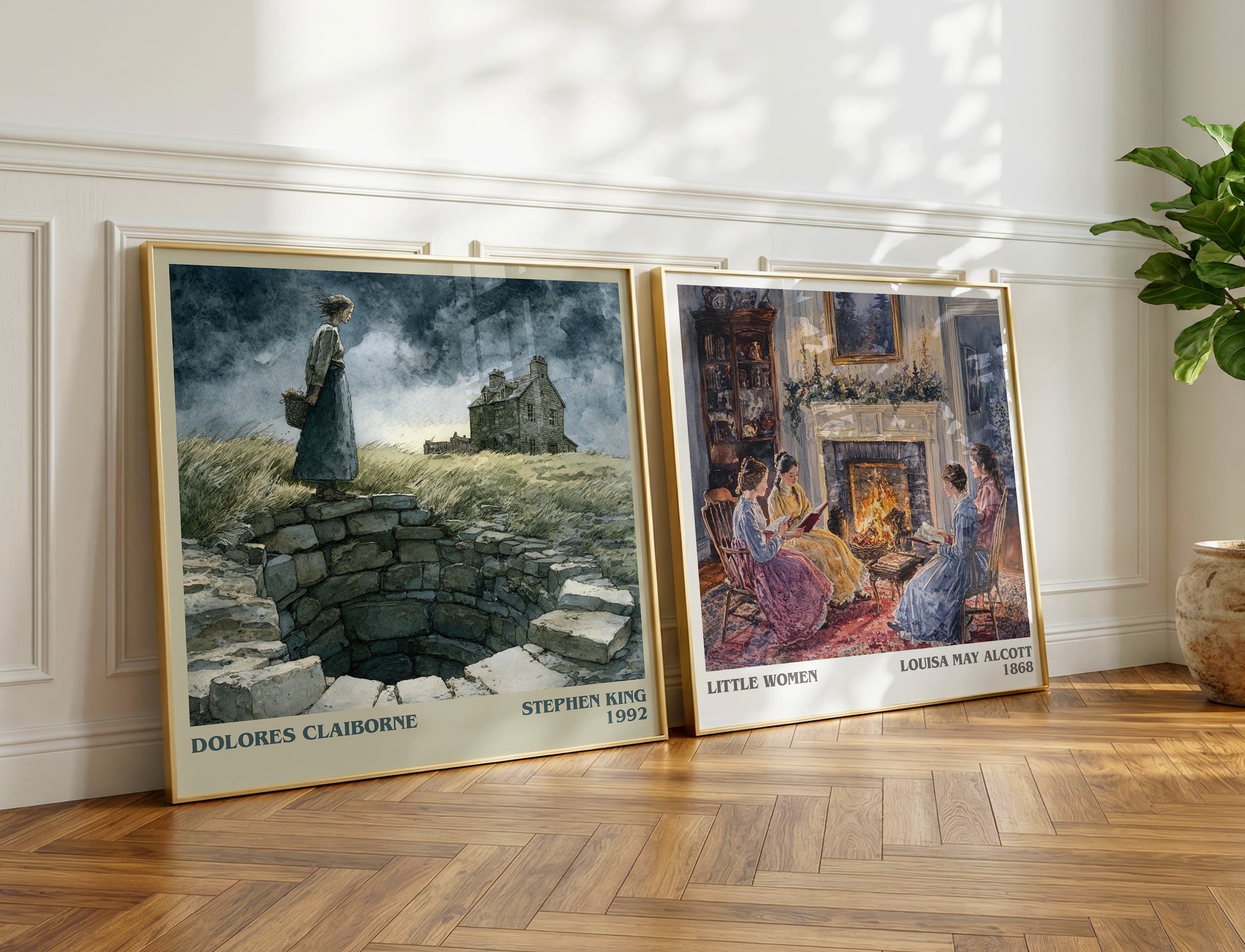 Dolores Claiborne book poster packaging – museum-quality print rolled in protective tube