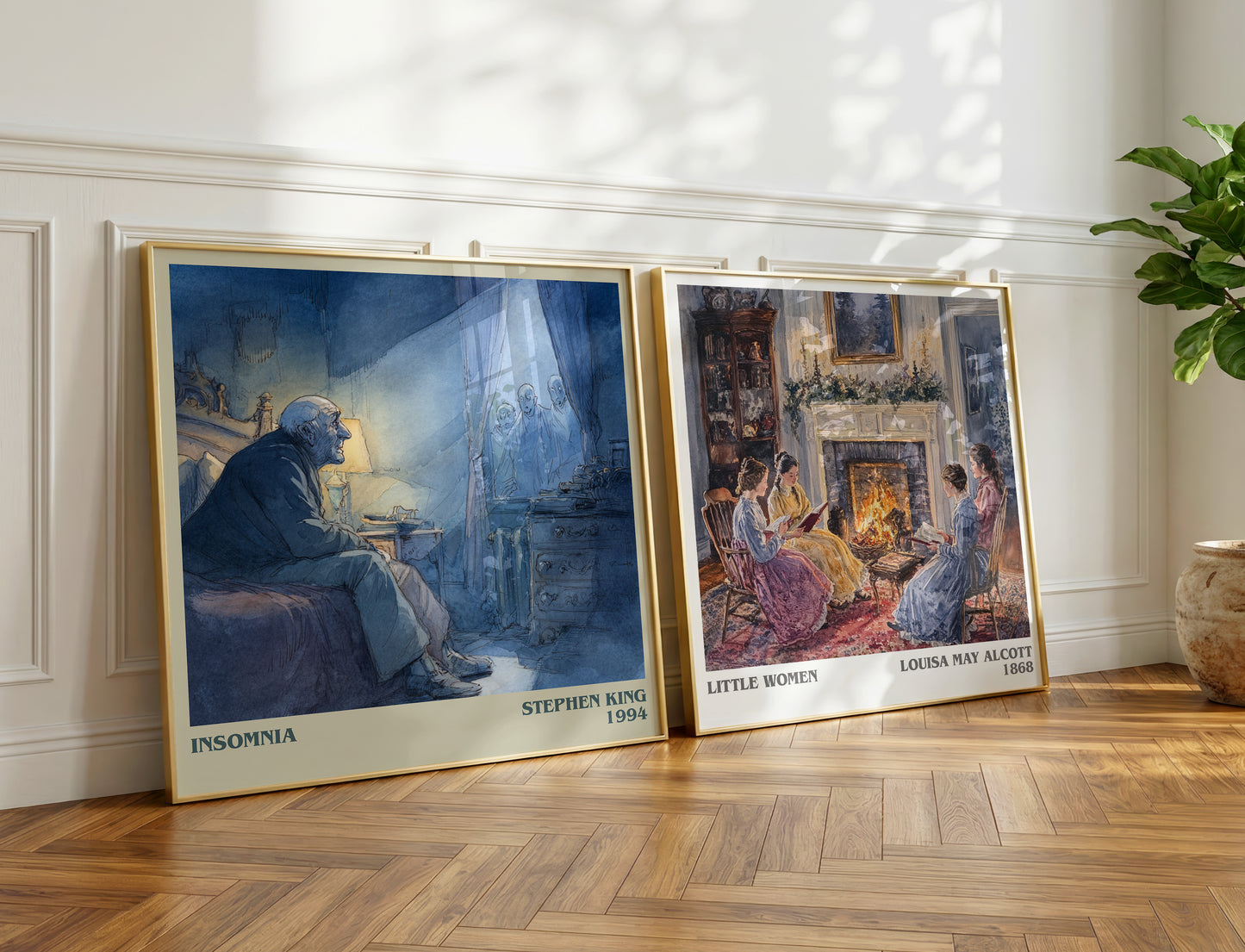 Insomnia book poster packaging – museum-quality print rolled in protective tube