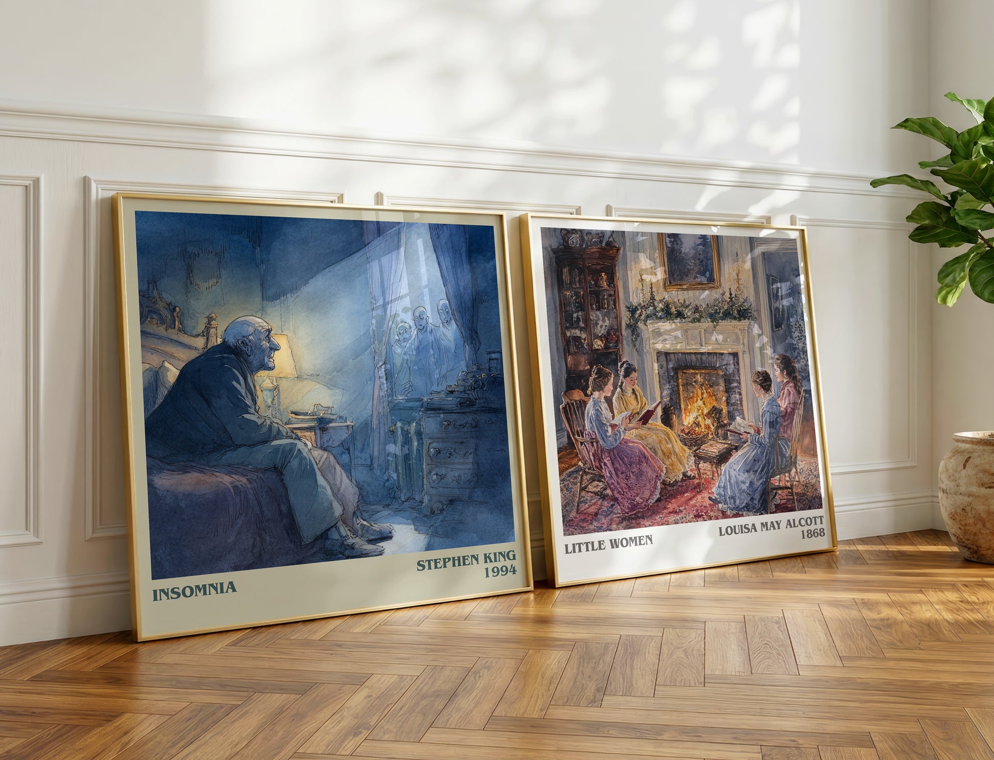 Insomnia book poster packaging – museum-quality print rolled in protective tube