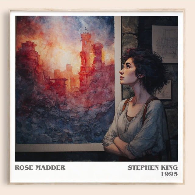 Rose Madder Literary Art Print by Stephen King