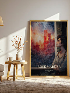 Rose Madder Book Watercolour Illustration by Stephen King – image 2