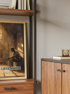 The Green Mile book watercolour illustration paper finish options – matte satin gloss