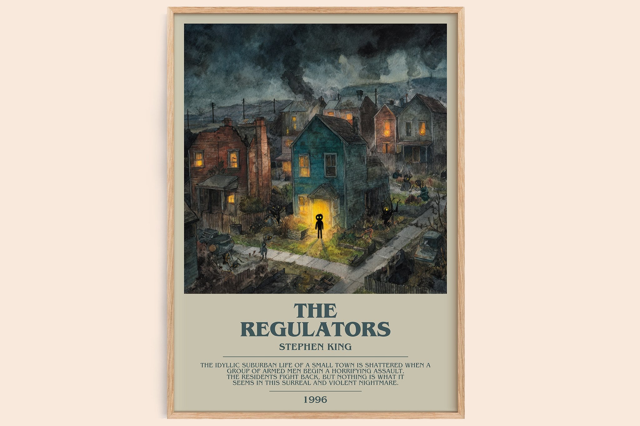 The Regulators Bookish Wall Art by Stephen King