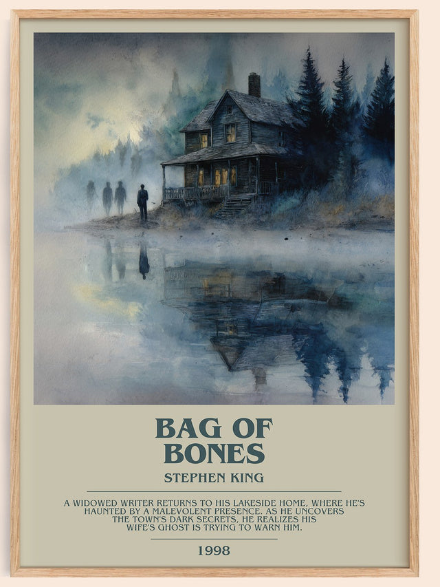Bag of Bones Bookish Wall Art by Stephen King