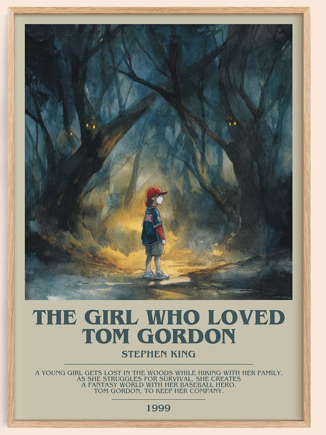 The Girl Who Loved Tom Gordon Bookish Wall Art by Stephen King