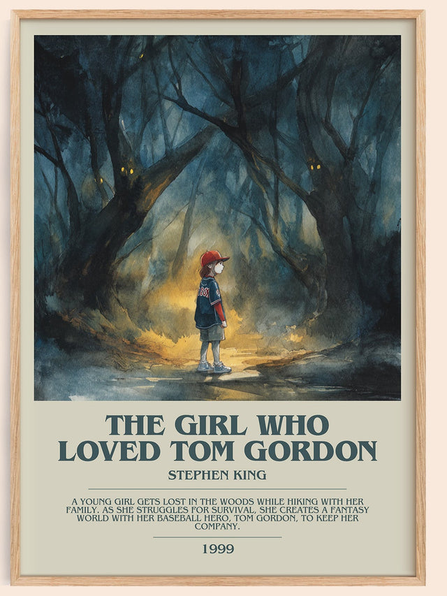 The Girl Who Loved Tom Gordon Bookish Wall Art by Stephen King