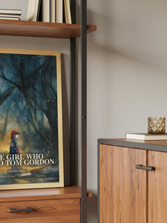 The Girl Who Loved Tom Gordon book watercolour illustration paper finish options – matte satin gloss