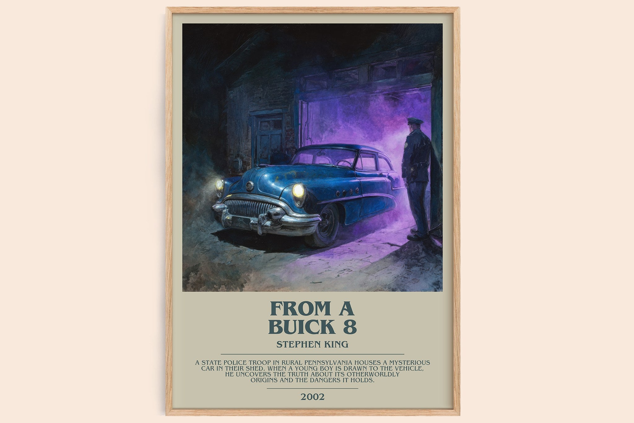 From a Buick 8 Bookish Wall Art by Stephen King