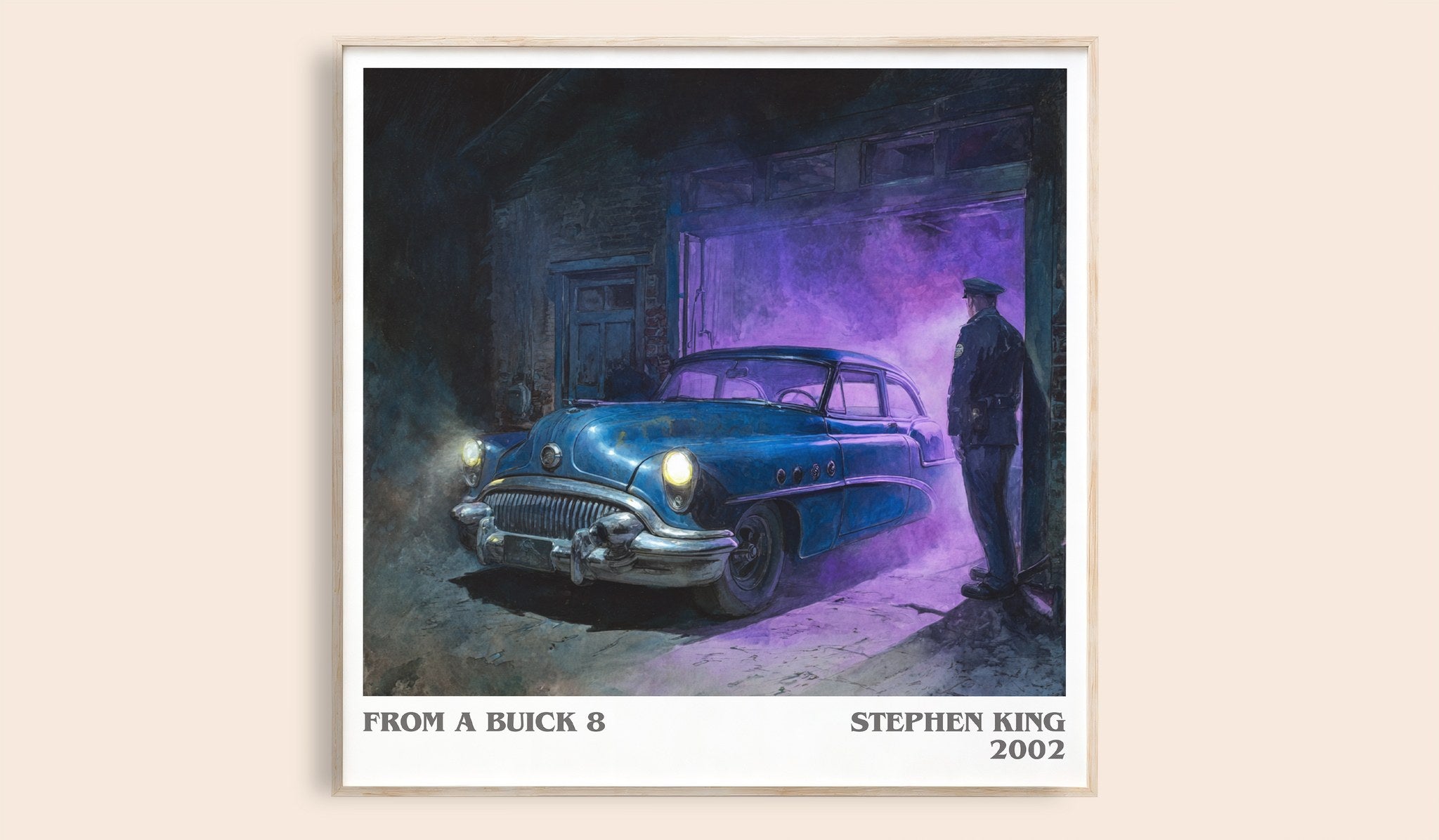 From a Buick 8 Literary Art Print by Stephen King