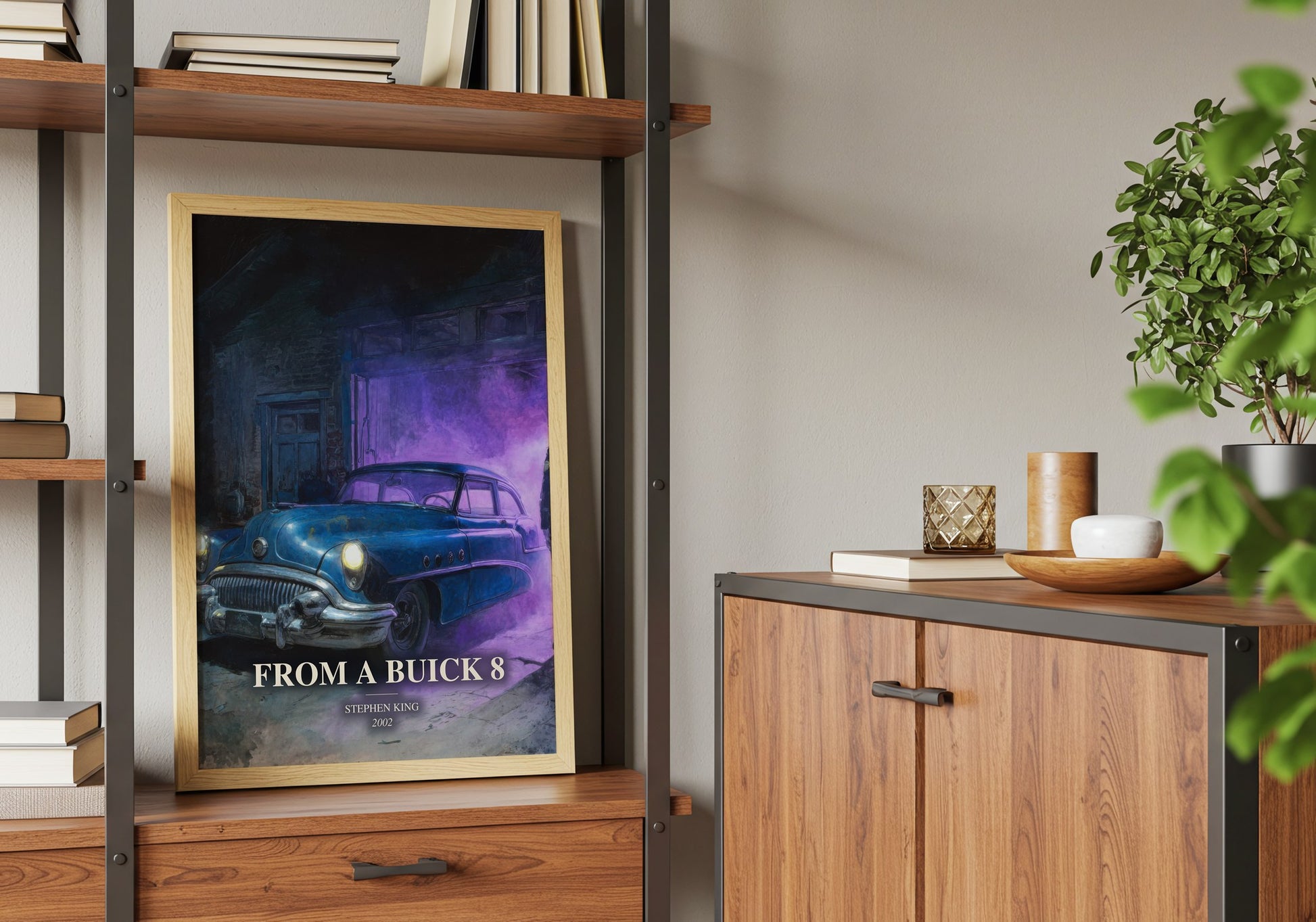 From A Buick 8 book watercolour illustration paper finish options – matte satin gloss