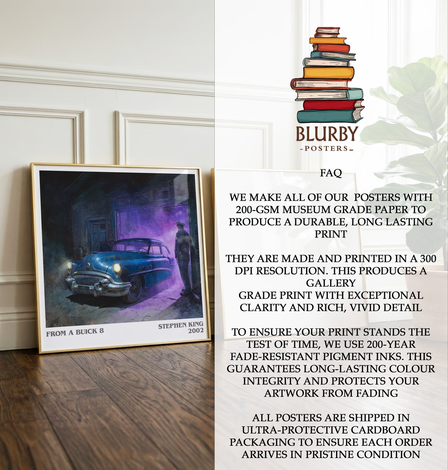 From a Buick 8 Literary Art Print by Stephen King