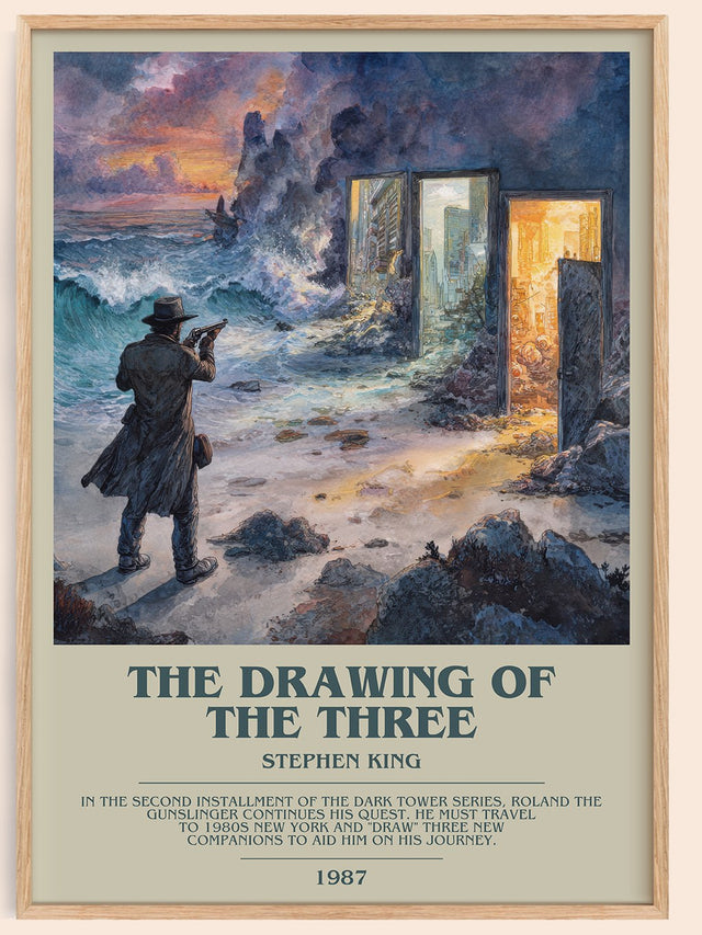 The Drawing of the Three Bookish Wall Art by Stephen King