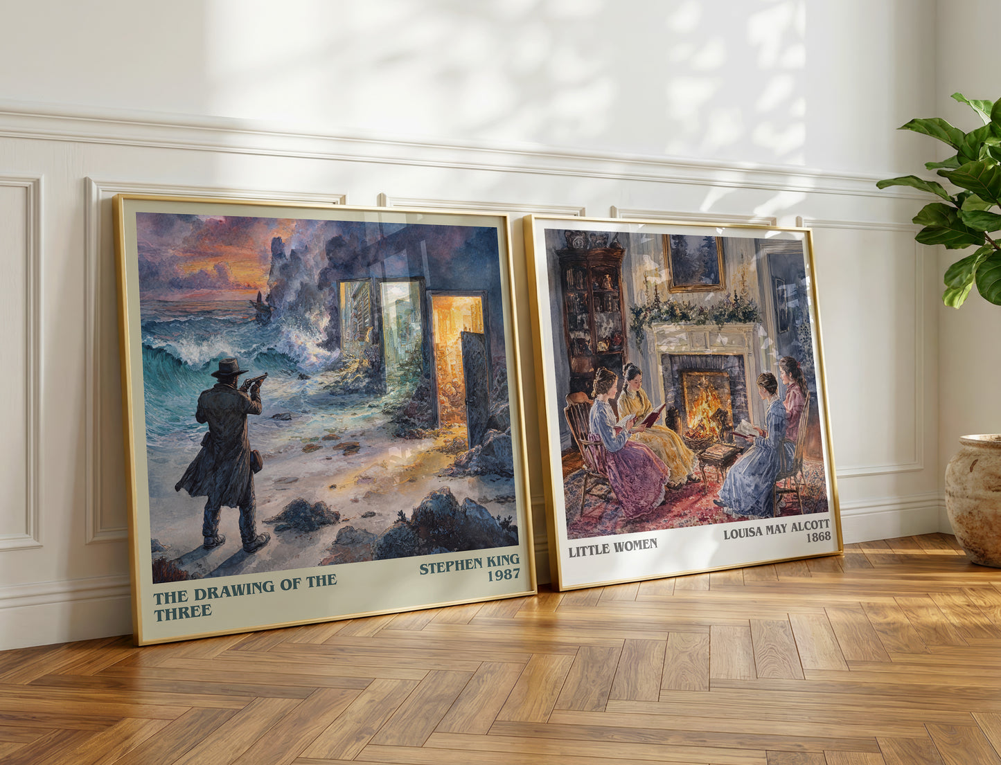The Drawing of the Three book poster packaging – museum-quality print rolled in protective tube