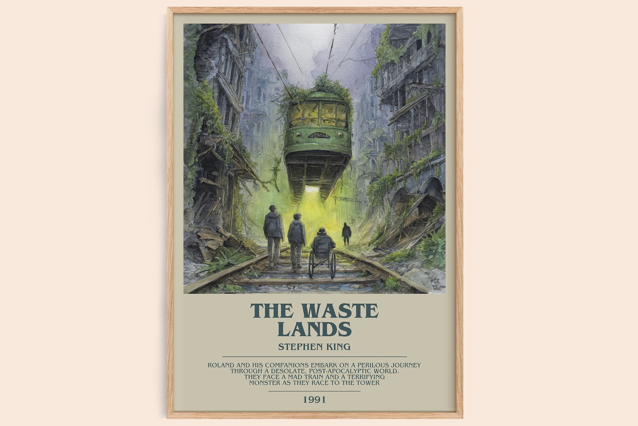 The waste lands Bookish Wall Art by Stephen King