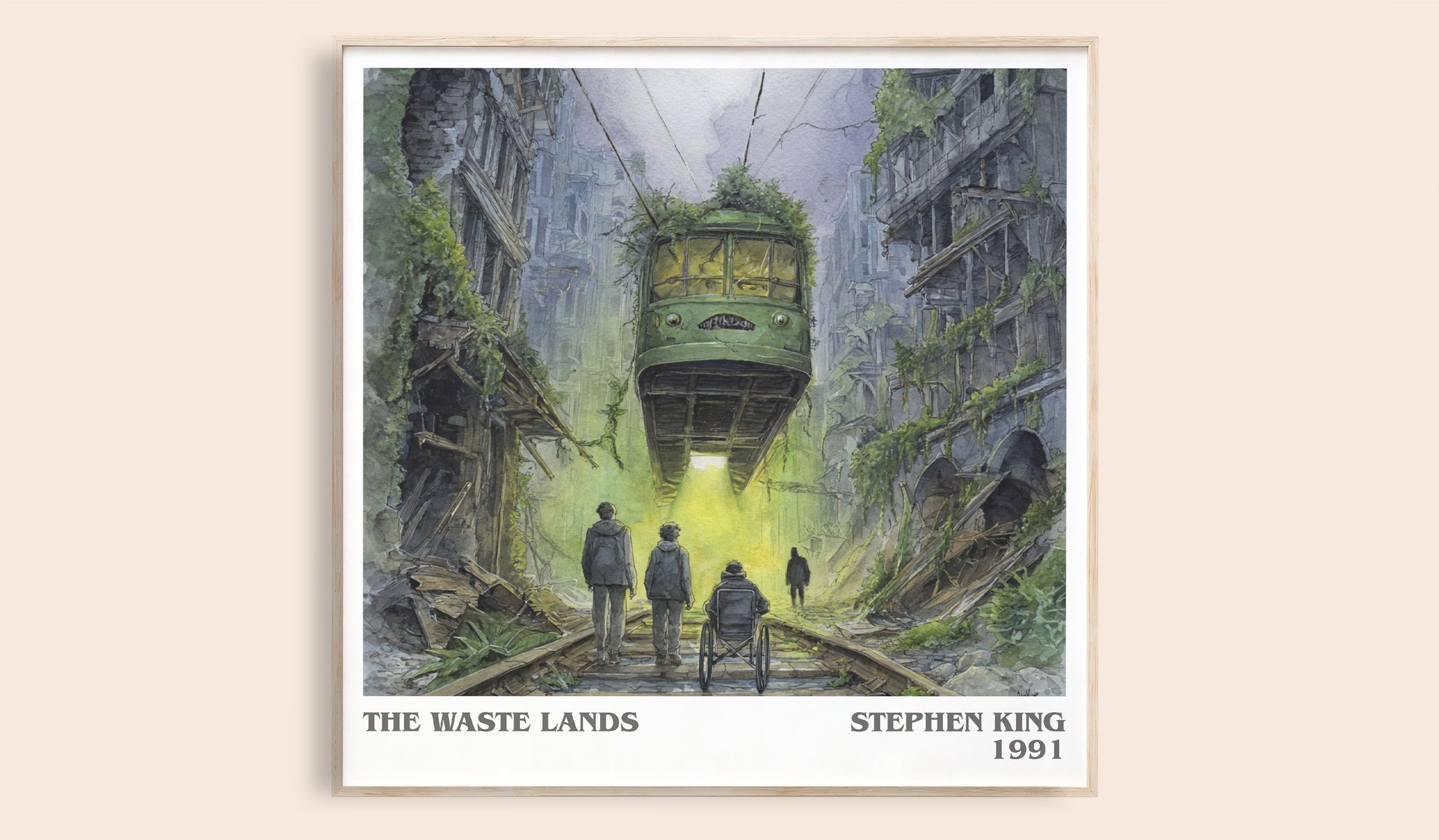 The waste lands Literary Art Print by Stephen King