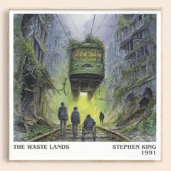 The waste lands Literary Art Print by Stephen King