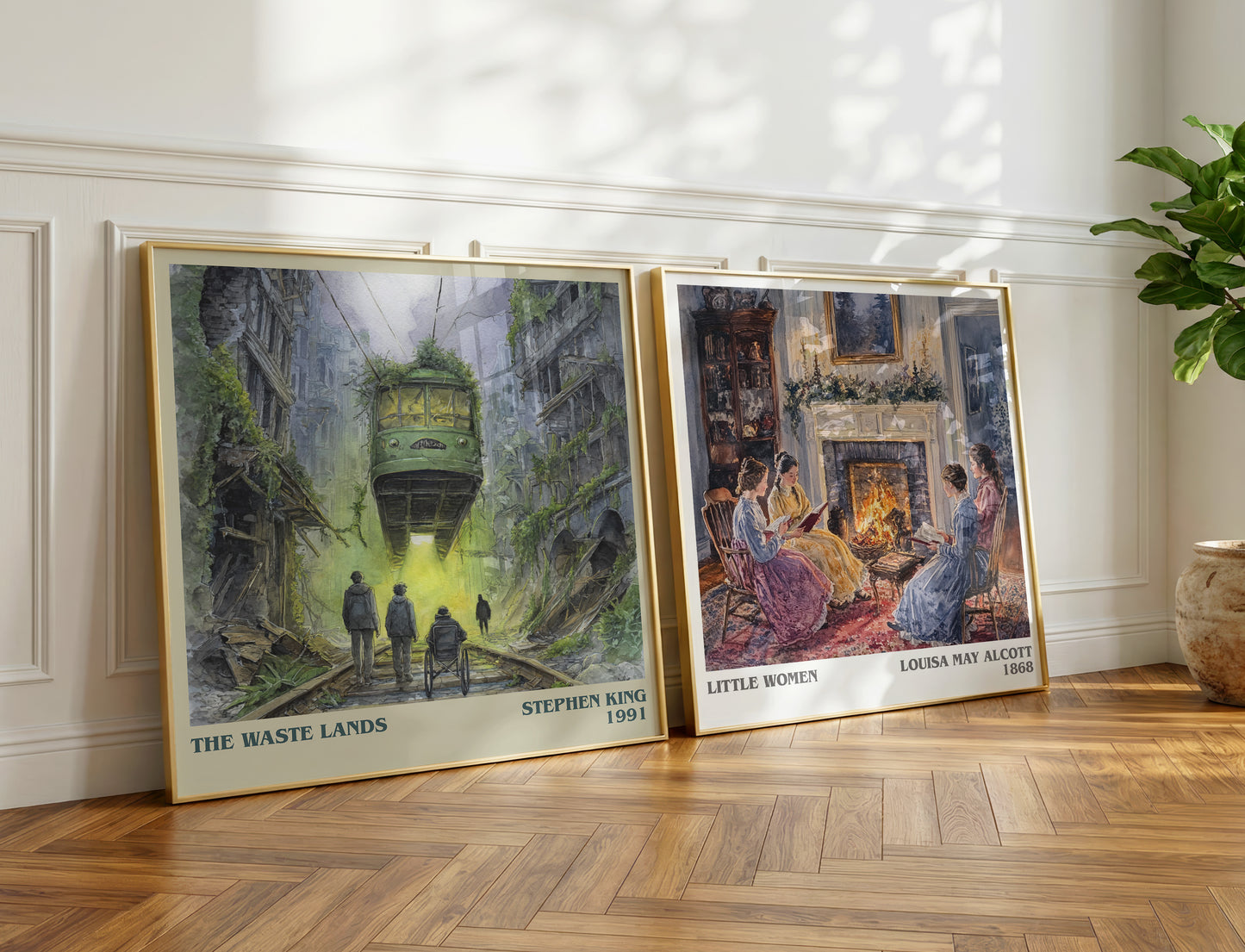 The waste lands book poster packaging – museum-quality print rolled in protective tube