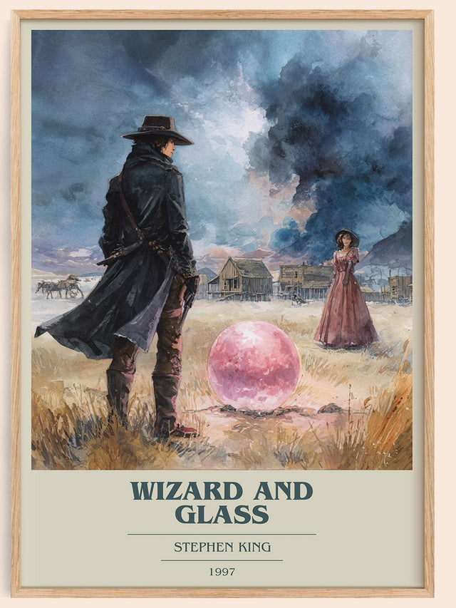 Wizard and Glass Book Cover Poster by Stephen King