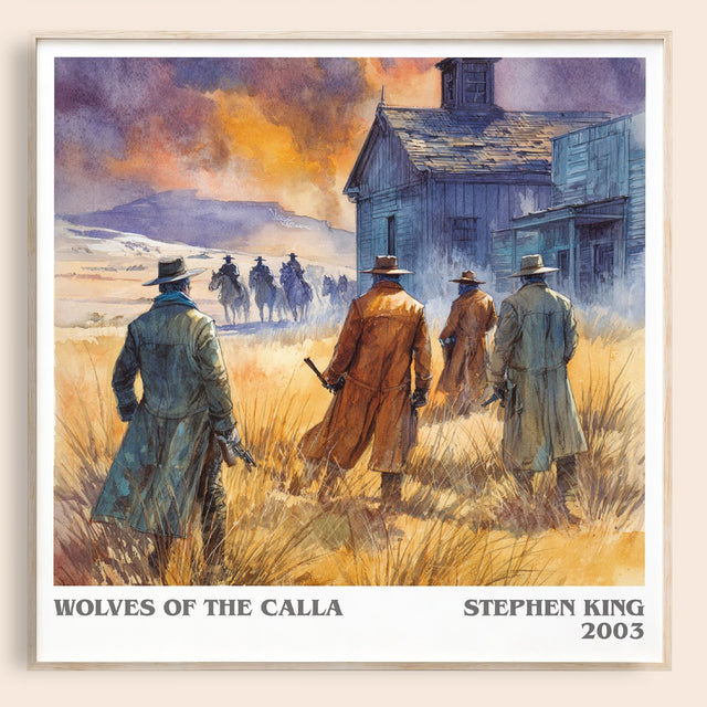 Wolves of the Calla Literary Art Print by Stephen King