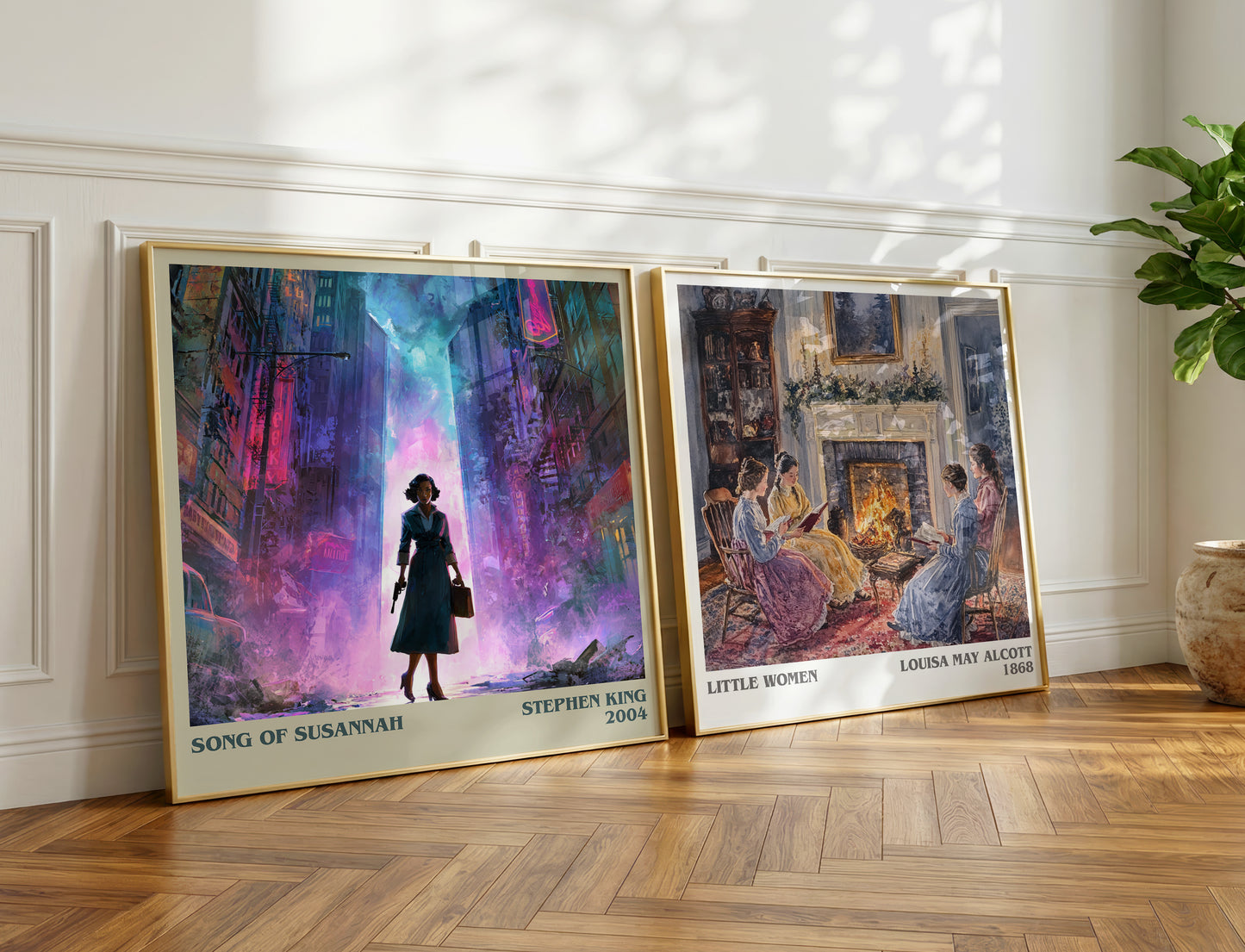 Song of Susannah book poster packaging – museum-quality print rolled in protective tube