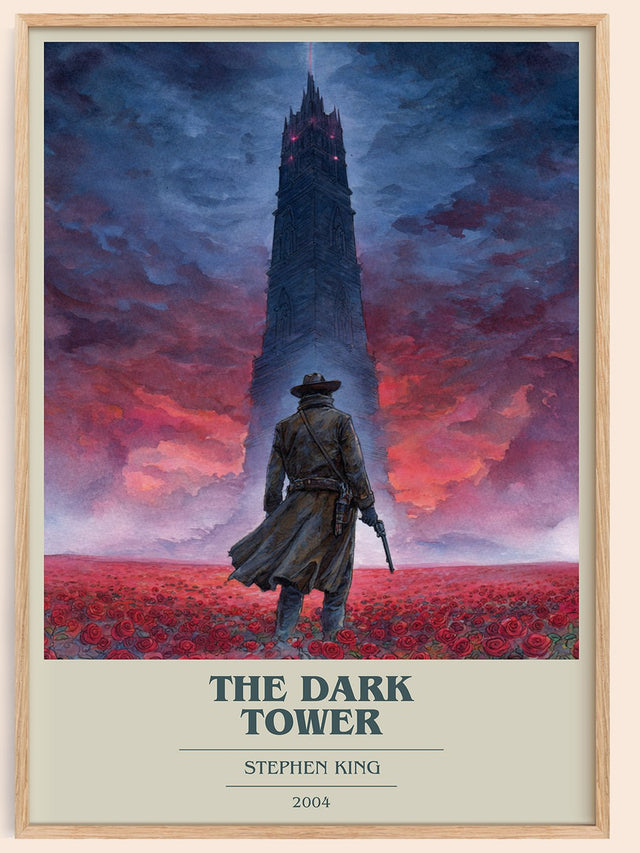 The Dark Tower Book Cover Poster by Stephen King