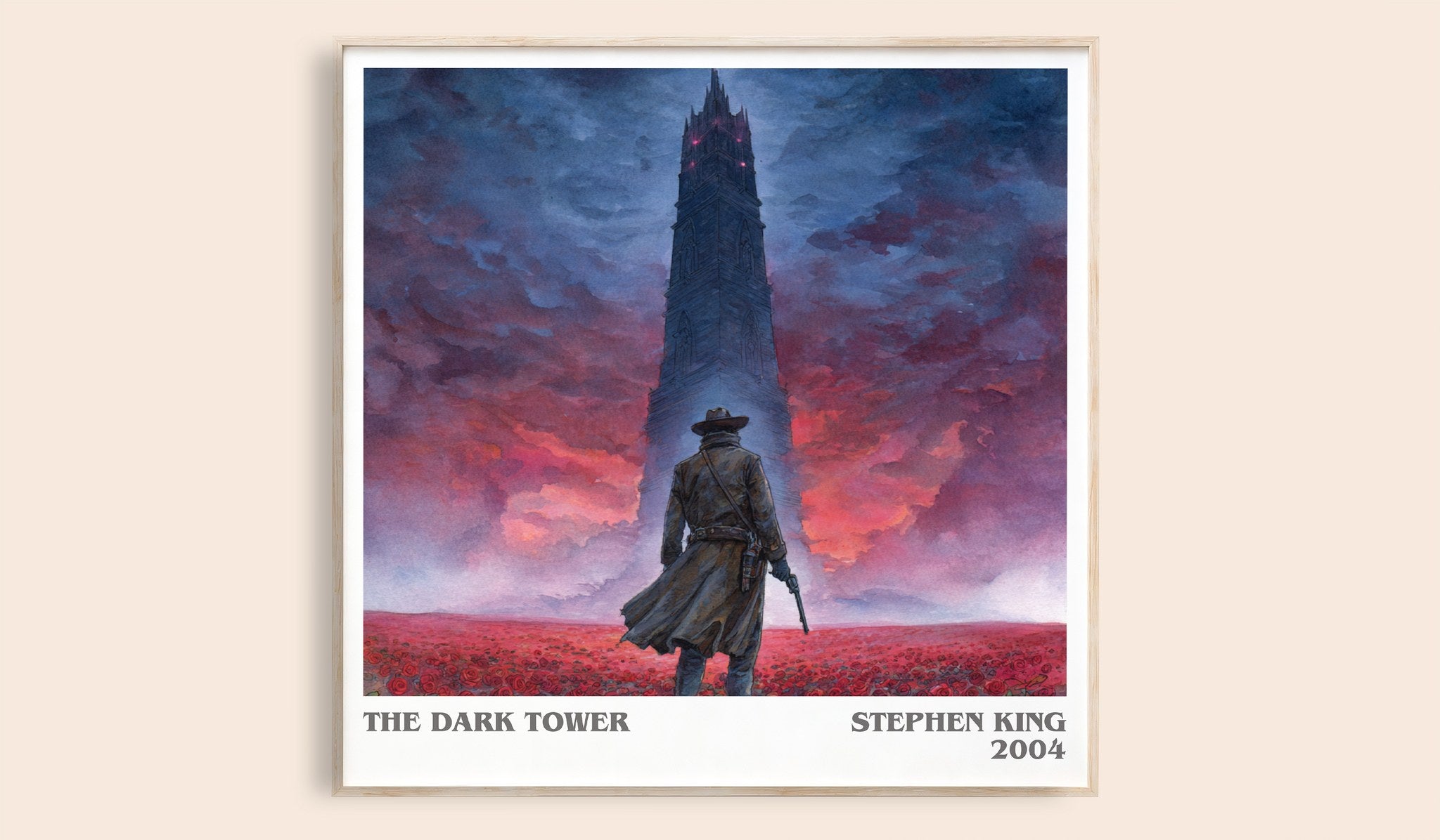 The Dark Tower Literary Art Print by Stephen King