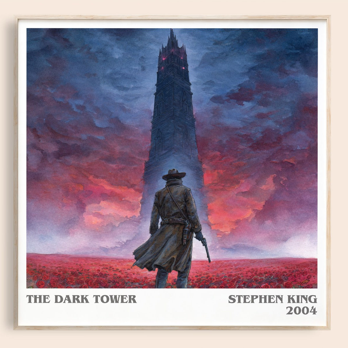 The Dark Tower Literary Art Print by Stephen King
