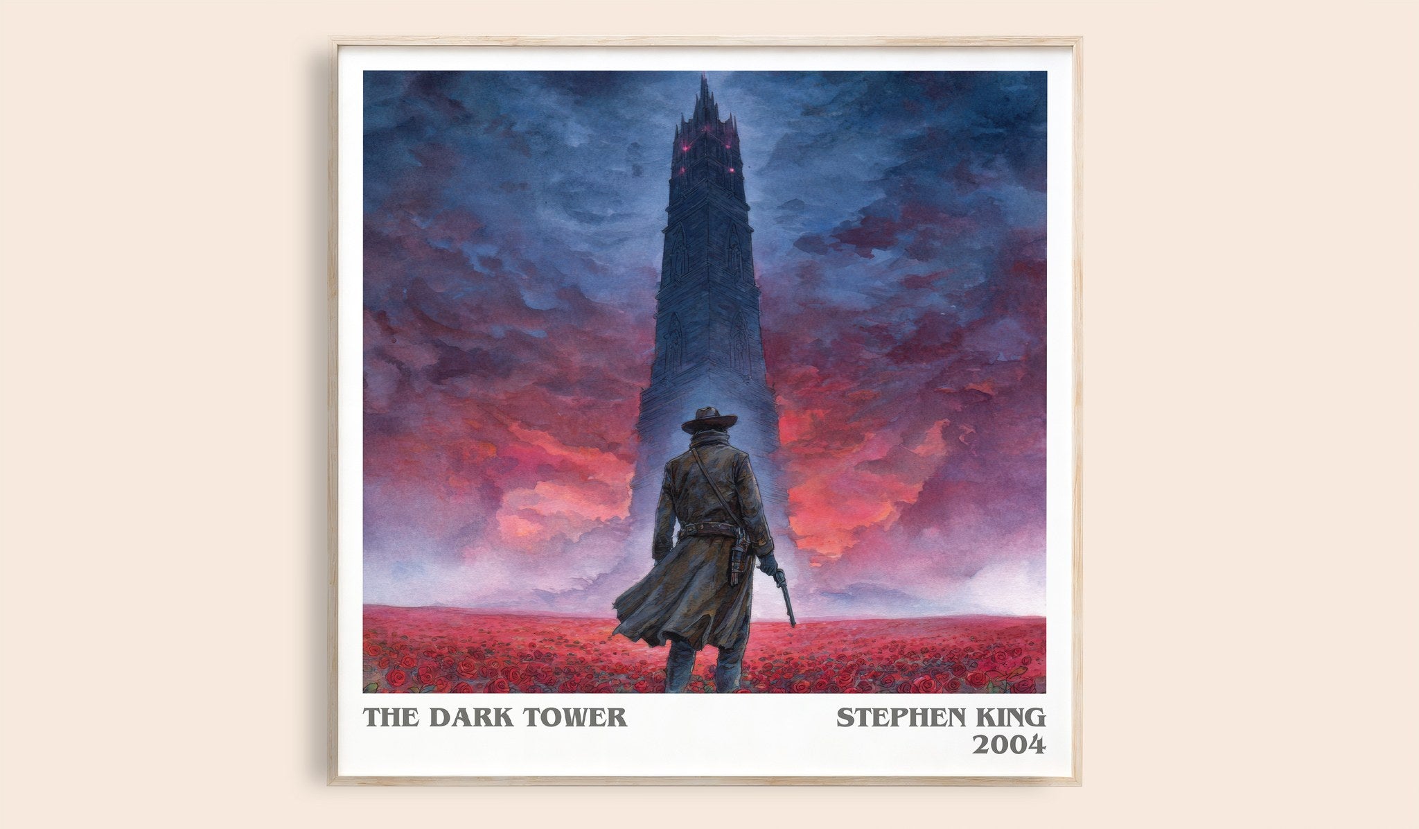 The Dark Tower Literary Art Print by Stephen King