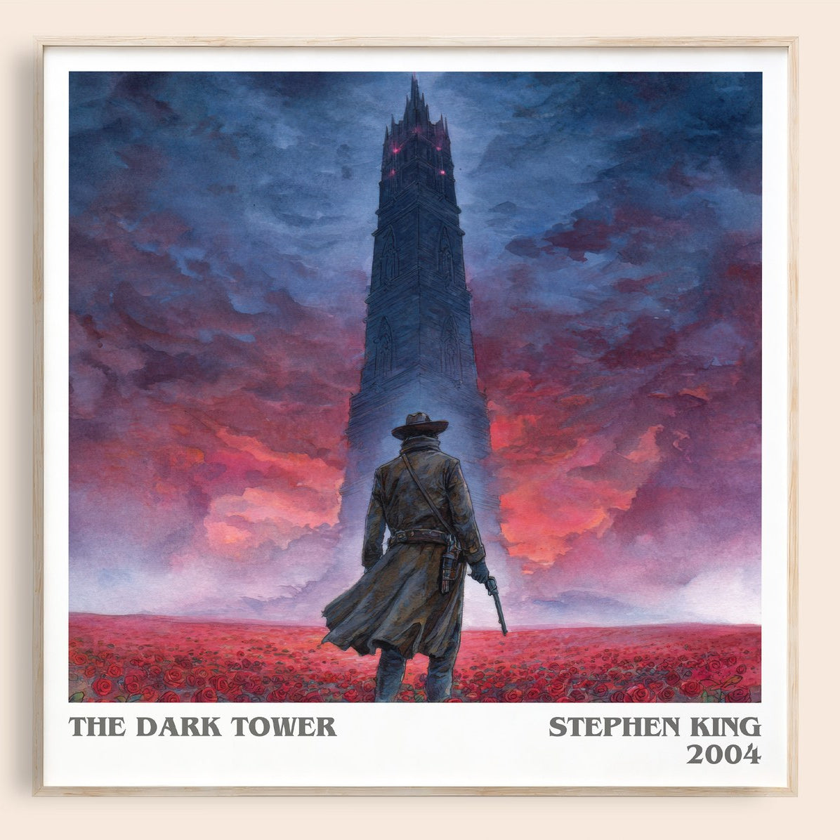 The Dark Tower Literary Art Print by Stephen King