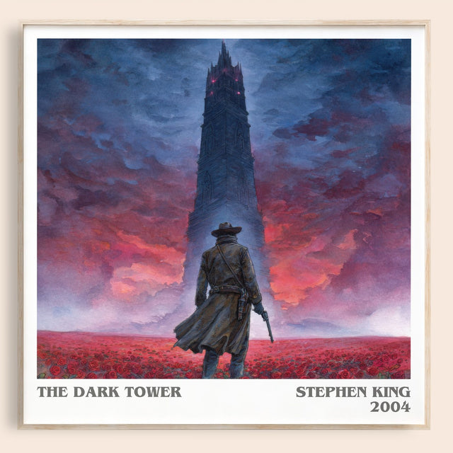 The Dark Tower Literary Art Print by Stephen King