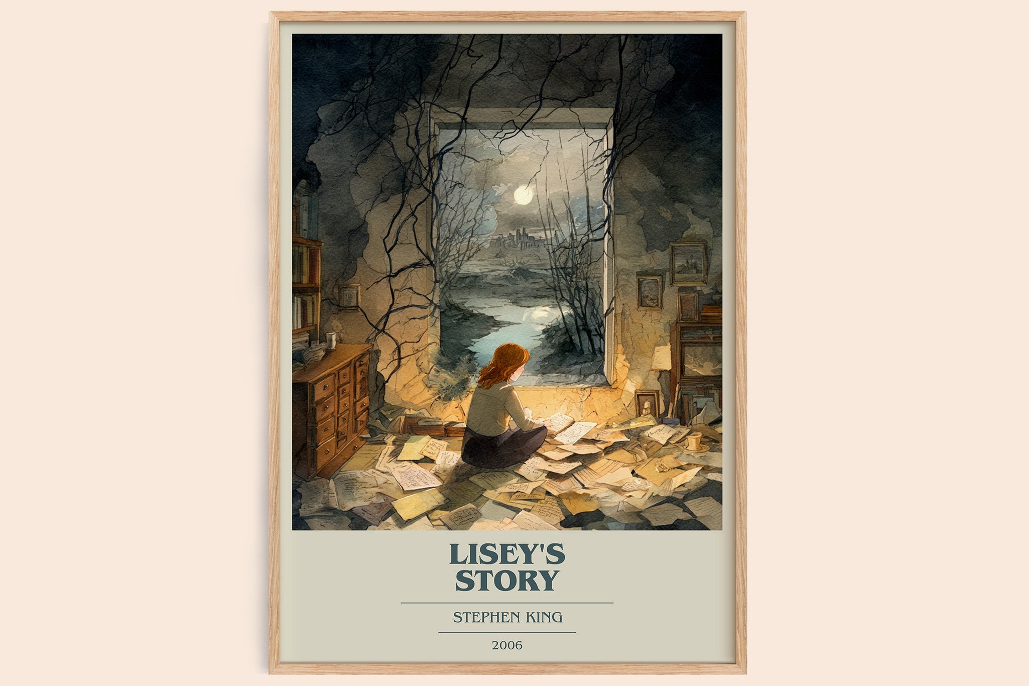 Lisey's Story Book Cover Poster by Stephen King