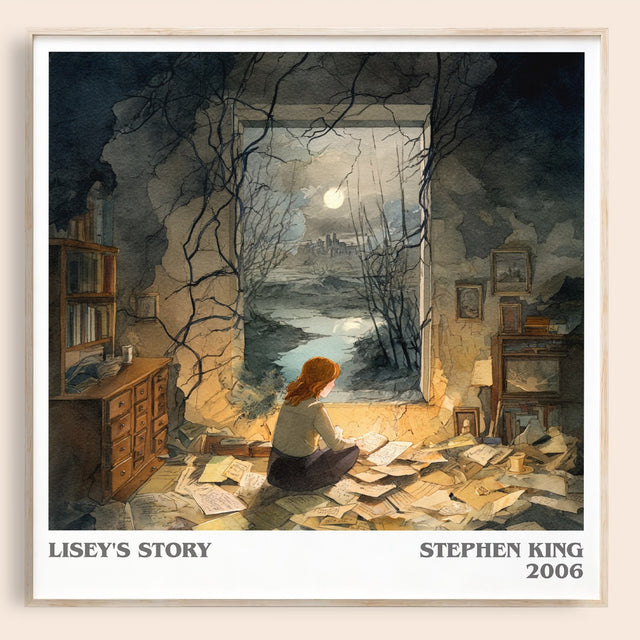 Lisey's Story Literary Art Print by Stephen King