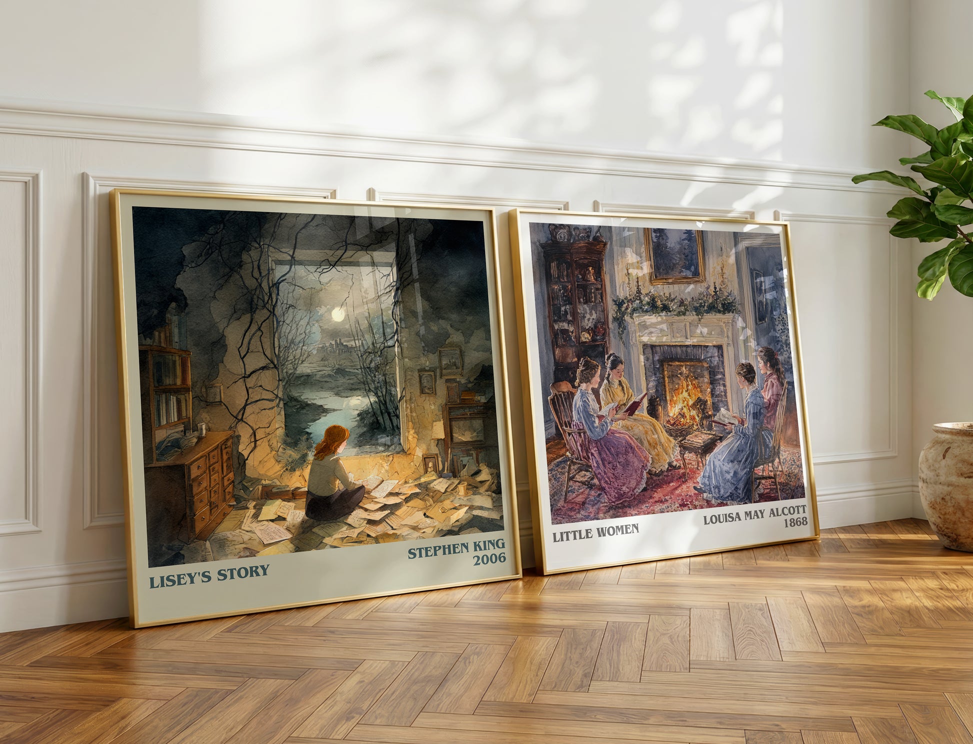 Lisey's Story book poster packaging – museum-quality print rolled in protective tube