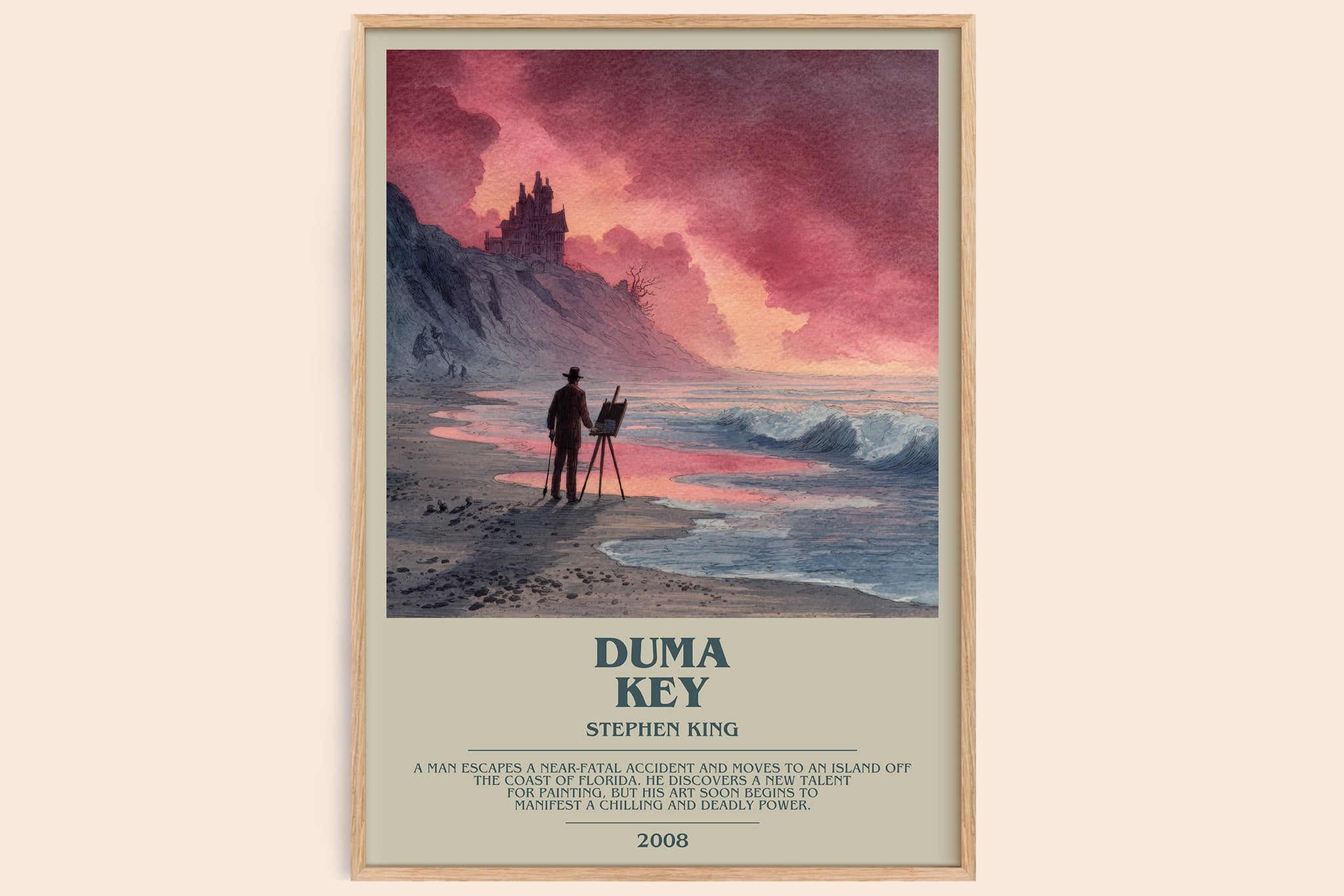 Duma Key Bookish Wall Art by Stephen King