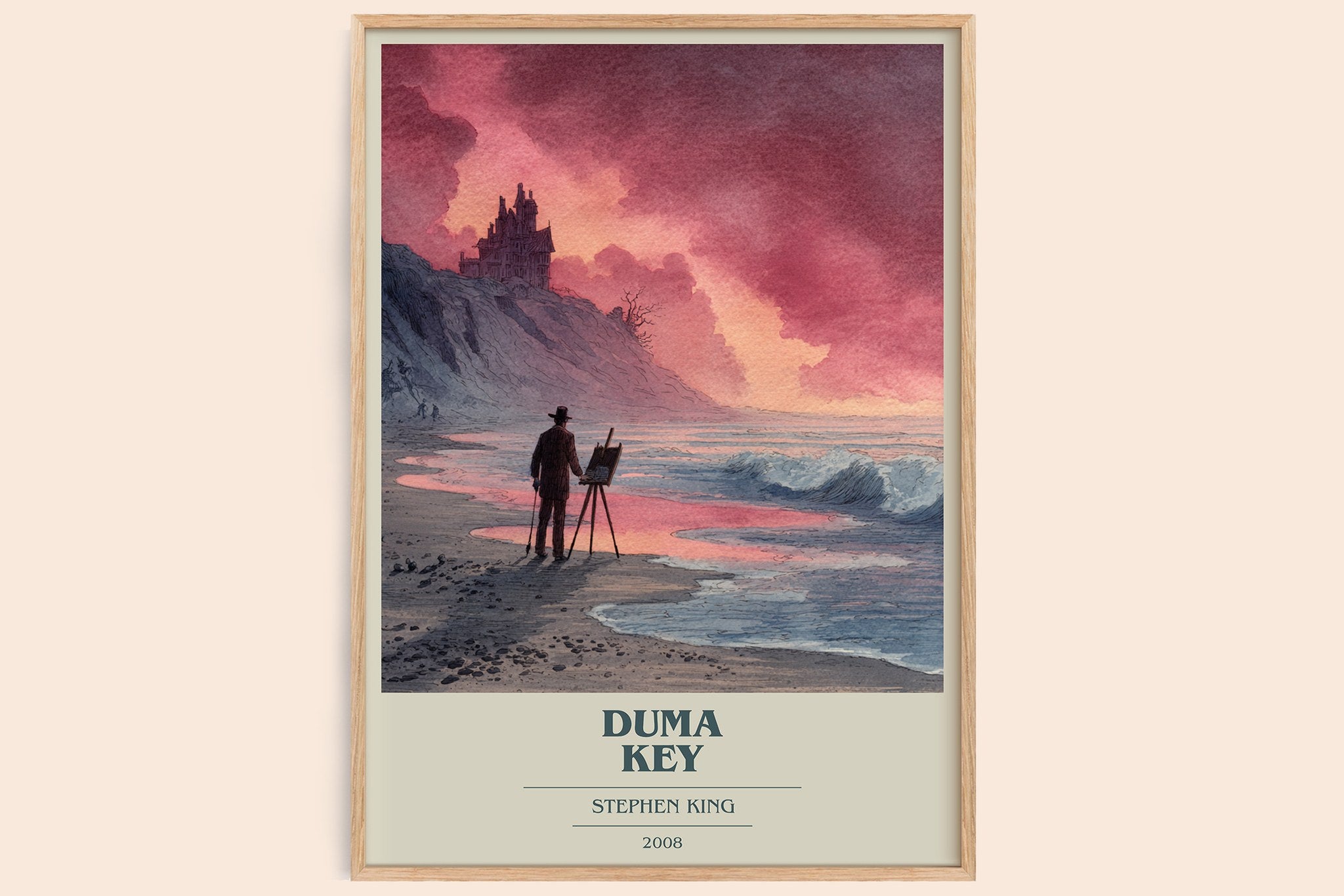 Duma Key Book Cover Poster by Stephen King