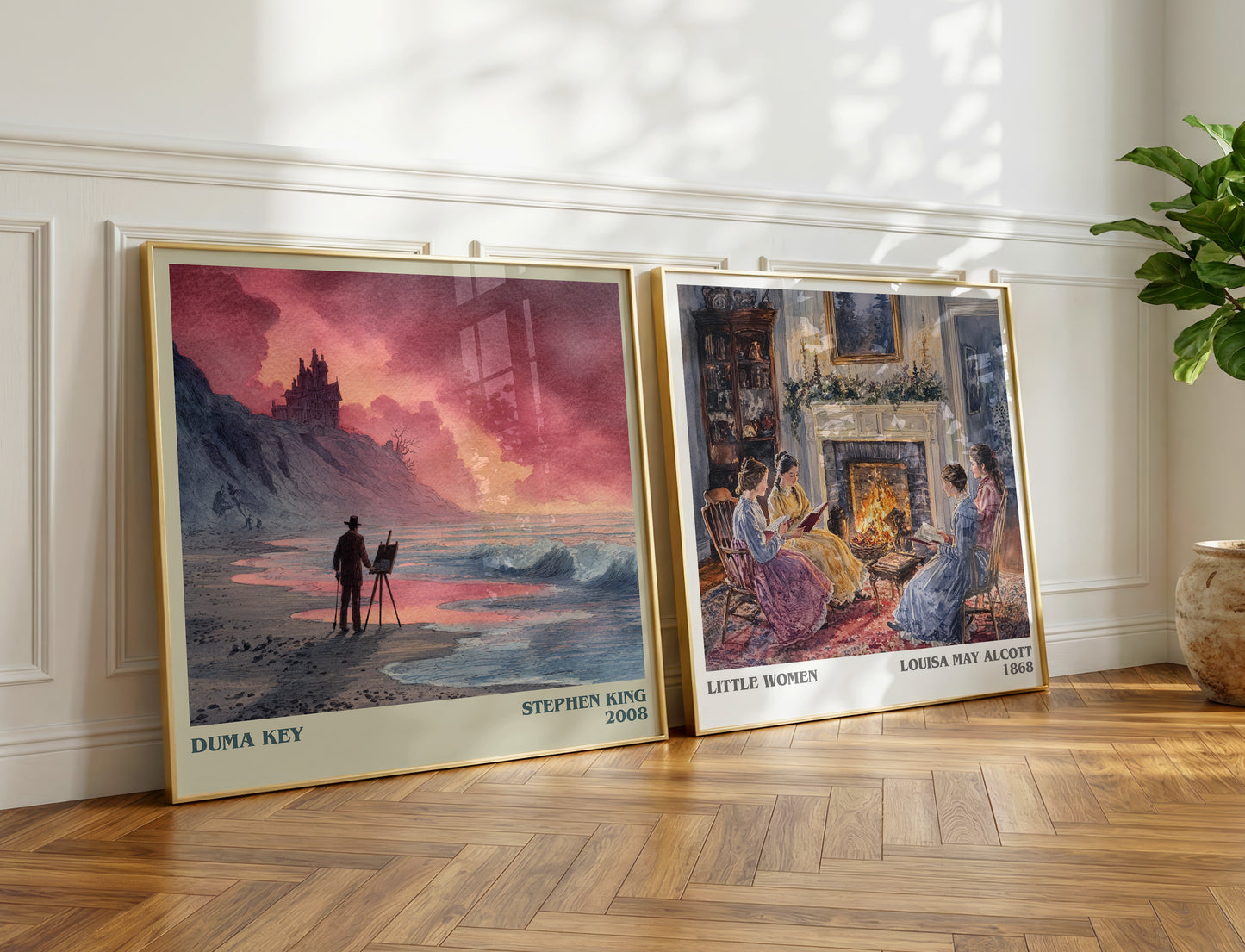 Duma Key book poster packaging – museum-quality print rolled in protective tube