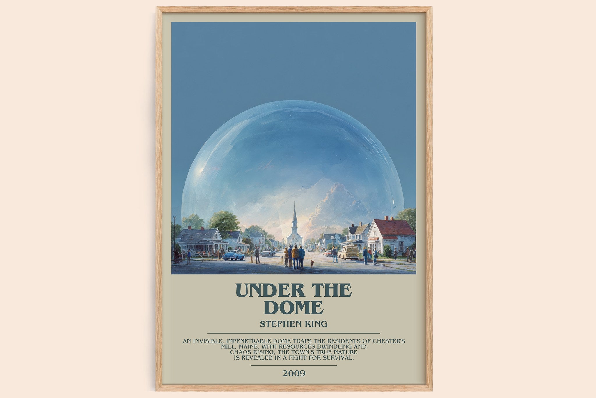 Under the Dome Bookish Wall Art by Stephen King