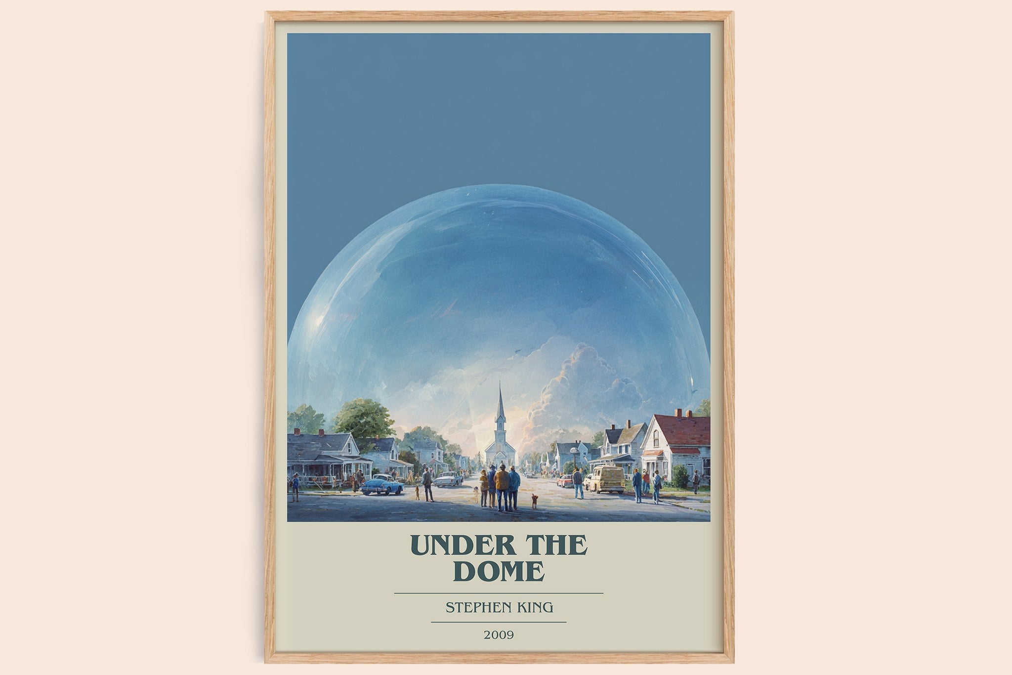 Under the Dome Book Cover Poster by Stephen King