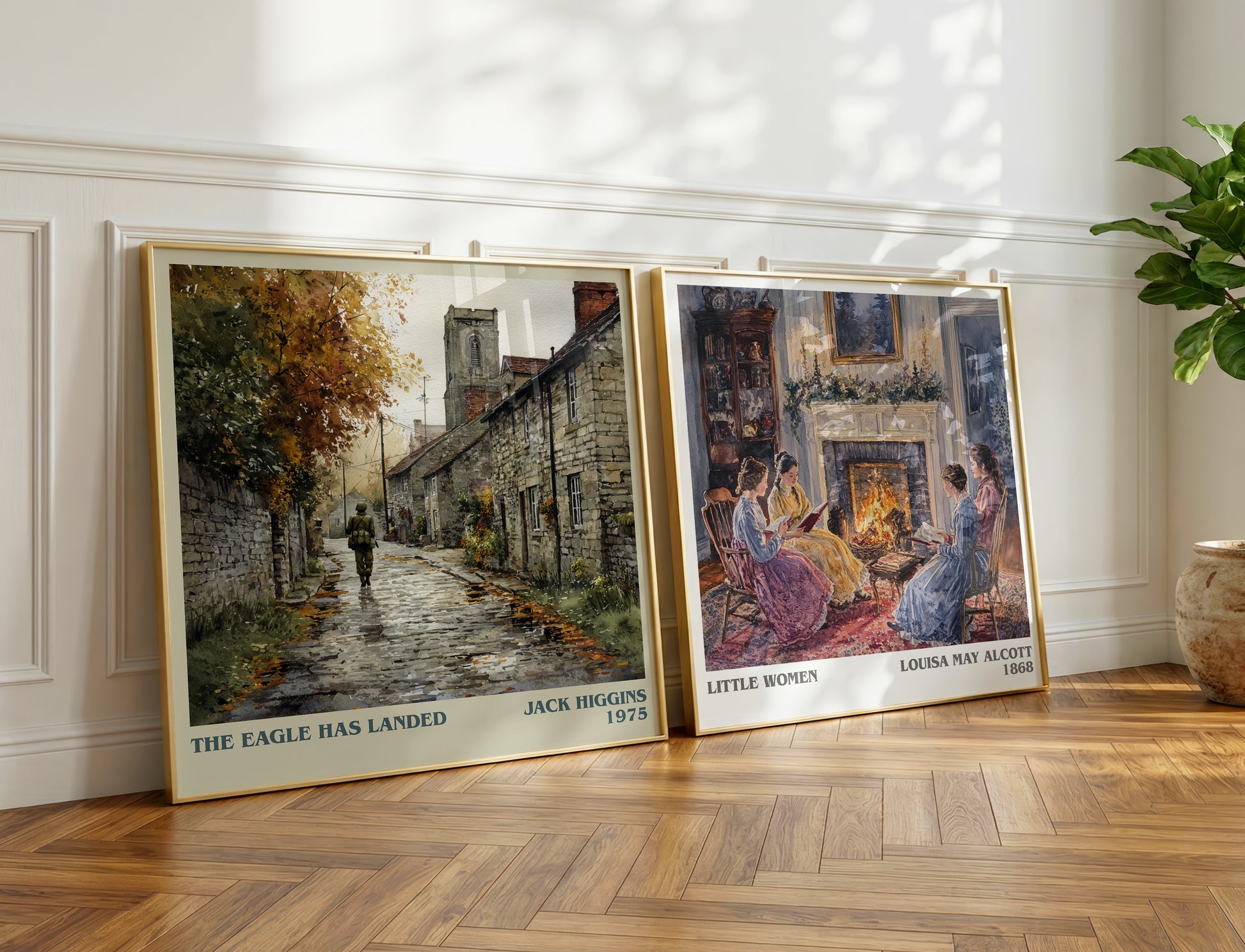 The Eagle Has Landed book poster packaging – museum-quality print rolled in protective tube