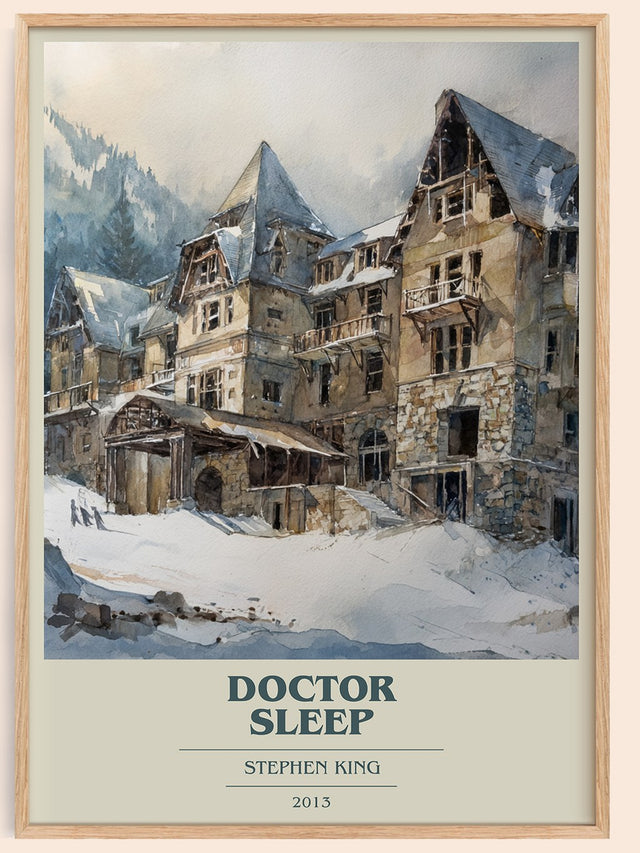 Doctor Sleep Book Cover Poster by Stephen King